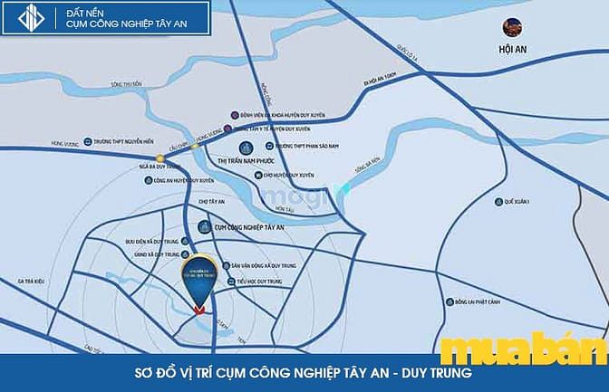 Đất nền Cụm công nghiệp Tây An