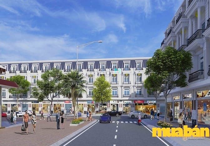 Khu Chợ và Nhà phố liên kế thị xã Bình Minh