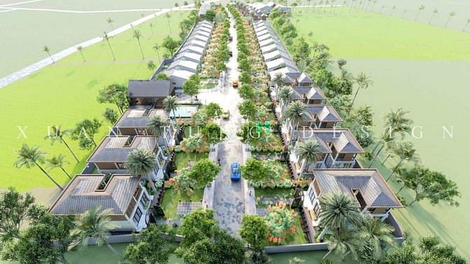 Làng Biệt Thự Vườn Gia Phú Viên