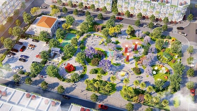 Khu dân cư mới xã Đức Giang