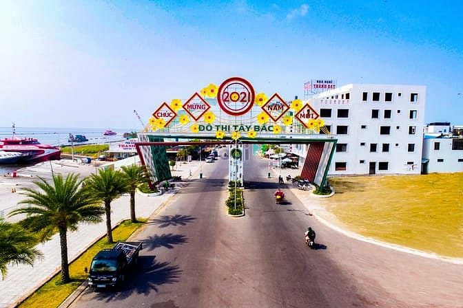 Khu đô thị mới lấn biển Tây Bắc TP. Rạch Giá