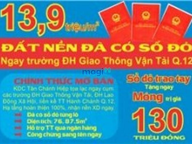 KDC Tân Chánh Hiệp Q.12