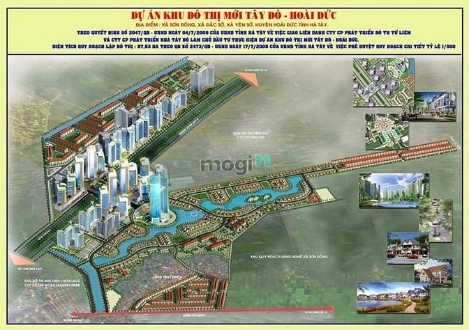 Khu Đô Thị Mới Tây Đô - Hoài Đức