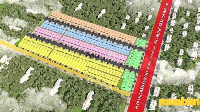 Khu dân cư 2.6ha Đất Đỏ