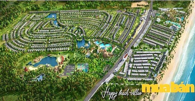 Happy Beach Villas Novaworld Hồ Tràm
