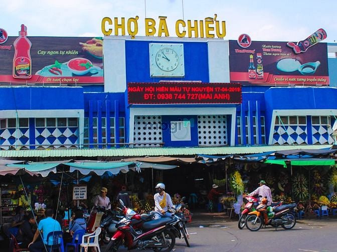 Phường 1, Chợ Bà Chiểu, Đường Phan Đăng Lưu và Bùi Hữu Nghĩa