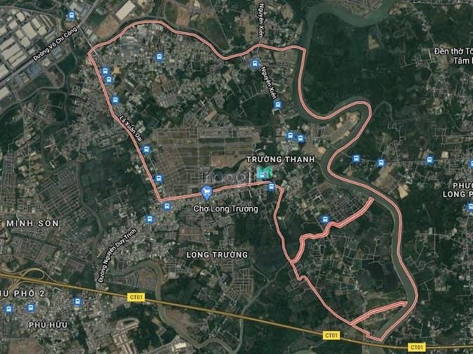 Bản đồ quy hoạch P. Trường Thạnh