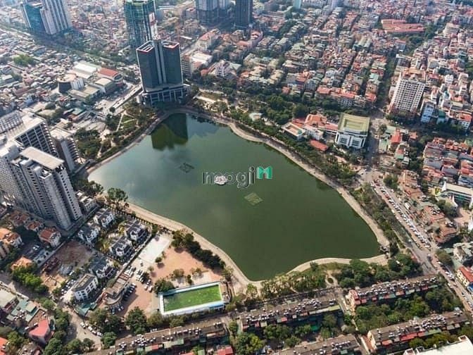 Phường Láng Hạ nhìn từ trên cao