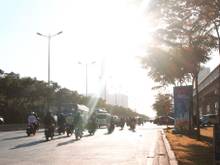 Gần Vincom quận 2, buổi chiều.