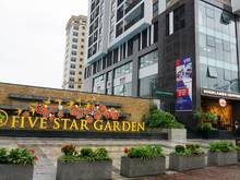 Khuôn viên tòa Five Star Garden, Phường Hạ Đình. Buổi sáng