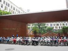 Trường Marie curie. buổi sáng