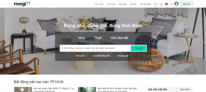 Giao diện Mogi
