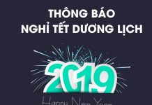 Nghỉ Tết dương lịch