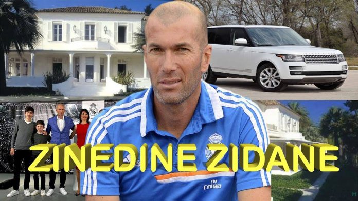 Zidane sở hữu khối tài sản với nhà xinh và siêu xe.