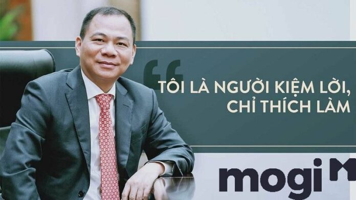Phạm Nhật Vượng đang là Chủ tịch tập đoàn Vingroup.