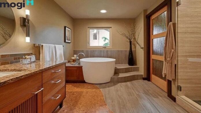 Thiết kế nhà vệ sinh kiểu Nhật đơn giản, hiện đại