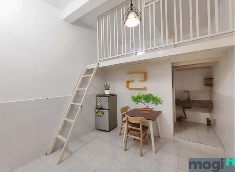 Phòng trọ gác lửng đẹp: mẫu 2.