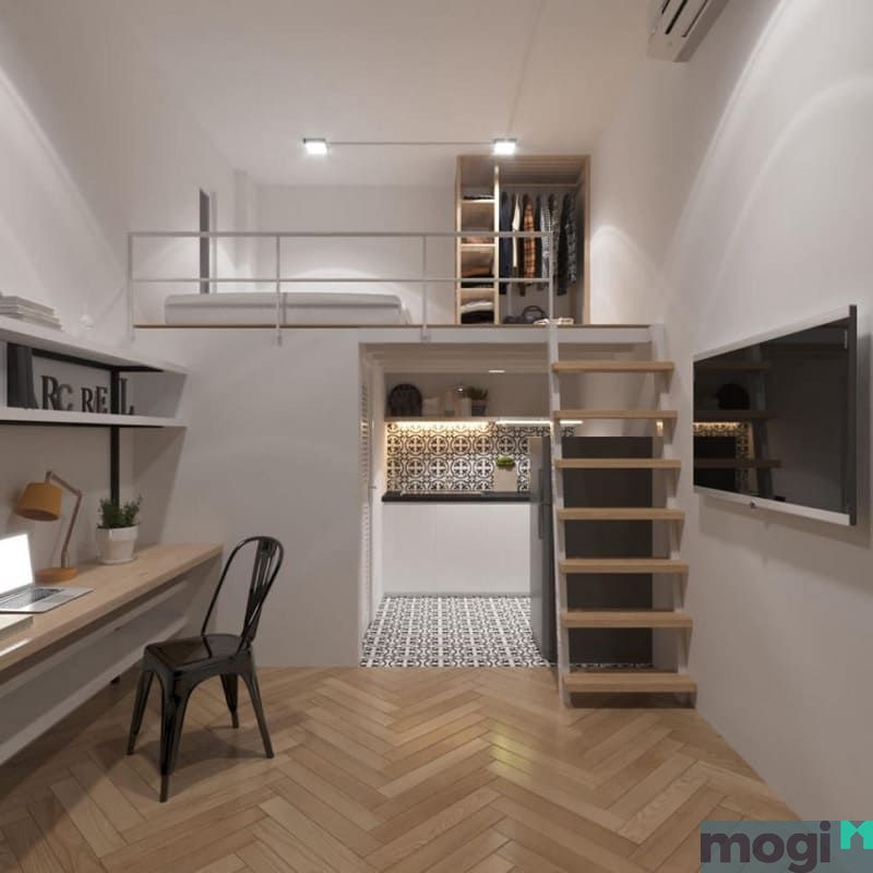 Phòng trọ gác lửng đẹp