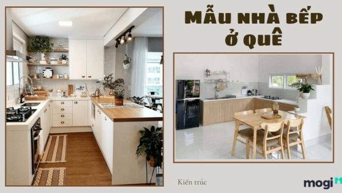 Xây nhà bếp ở quê
