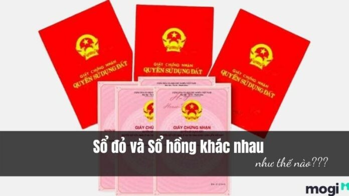 Sổ đỏ và sổ hồng