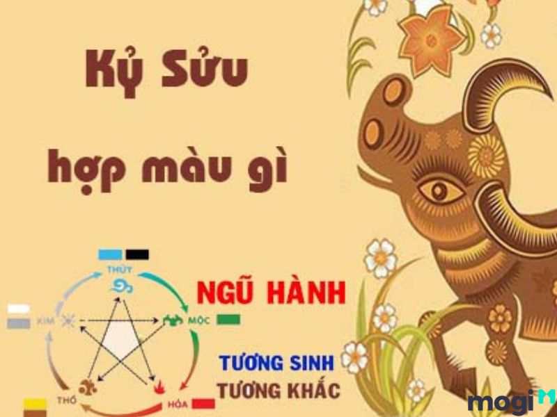 Tuổi Kỷ Sửu hợp màu nào?