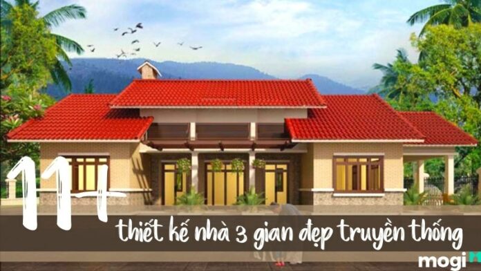 Thiết kế nhà 3 gian