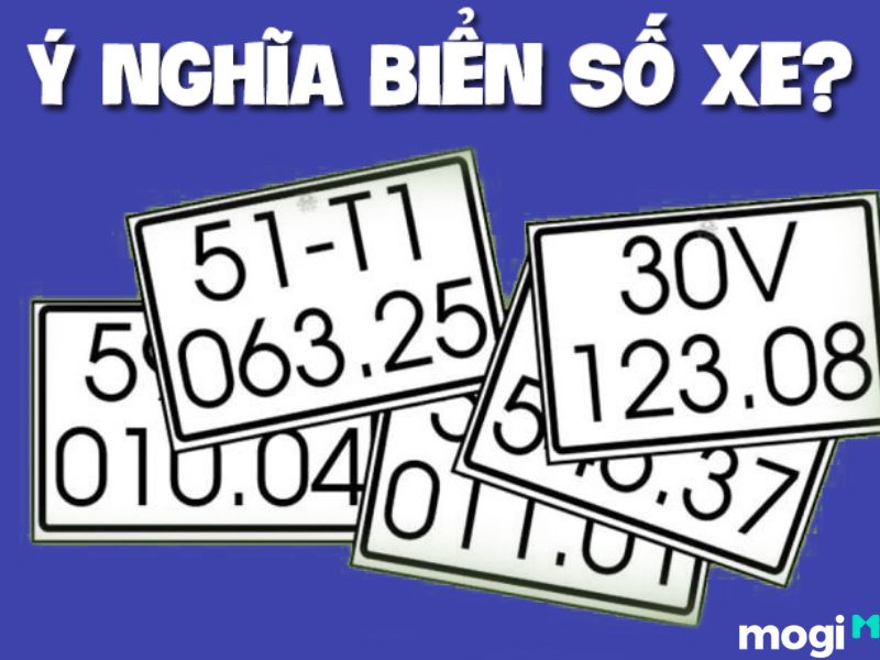Ý nghĩa các con số đặc biệt trong biển số xe