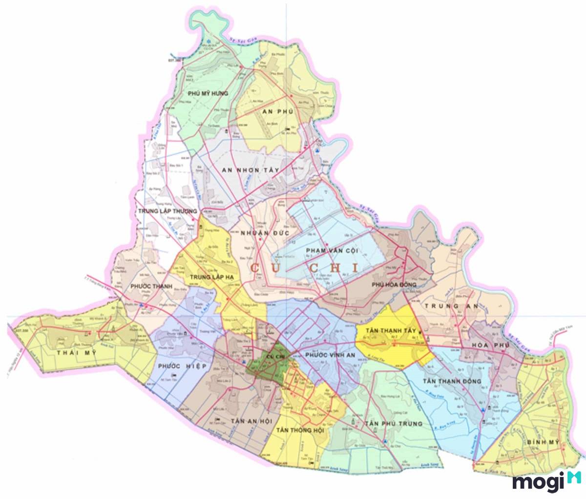 VỊ trí Củ Chi
