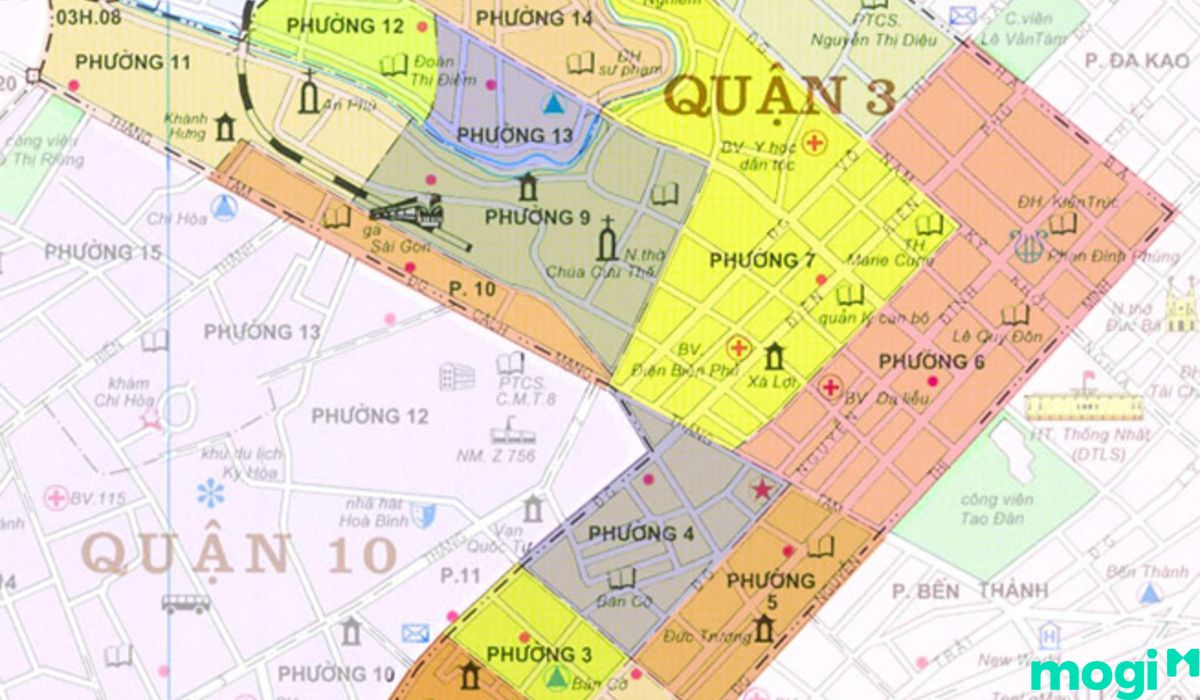 Ví trí quận 3