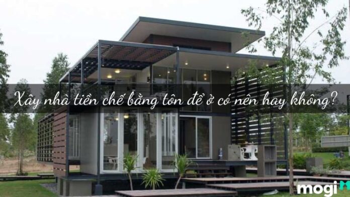 nhà tiền chế bằng tôn